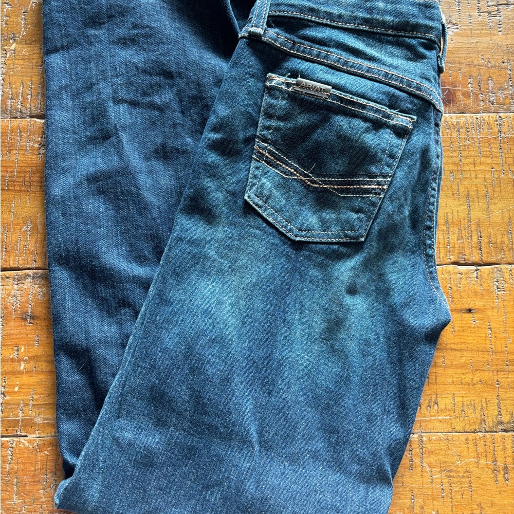 Boys Ariat Blue Jeans